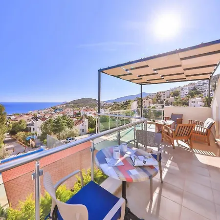 Mystic Private Pool-garden & Sea Views In Location Villa Kalkan