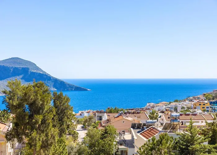 Mystic Private Pool-garden & Sea Views In Location * Kalkan