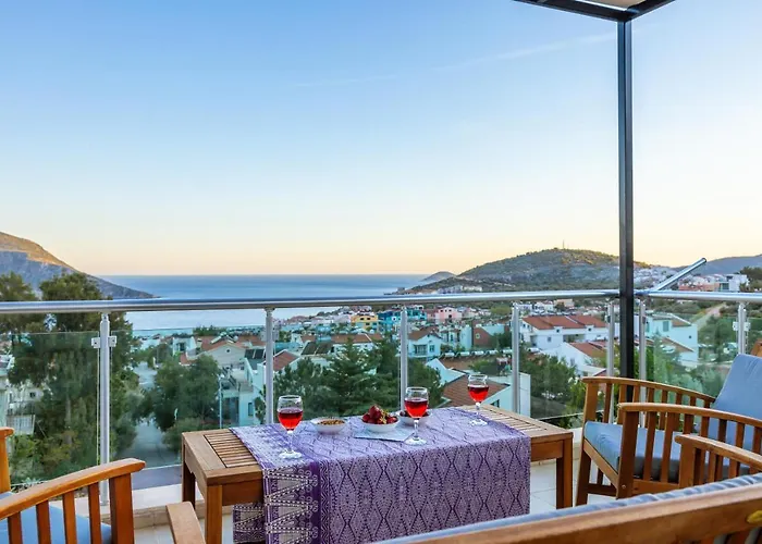 Villa Mystic Private Pool-garden & Sea Views In Location Kalkan
